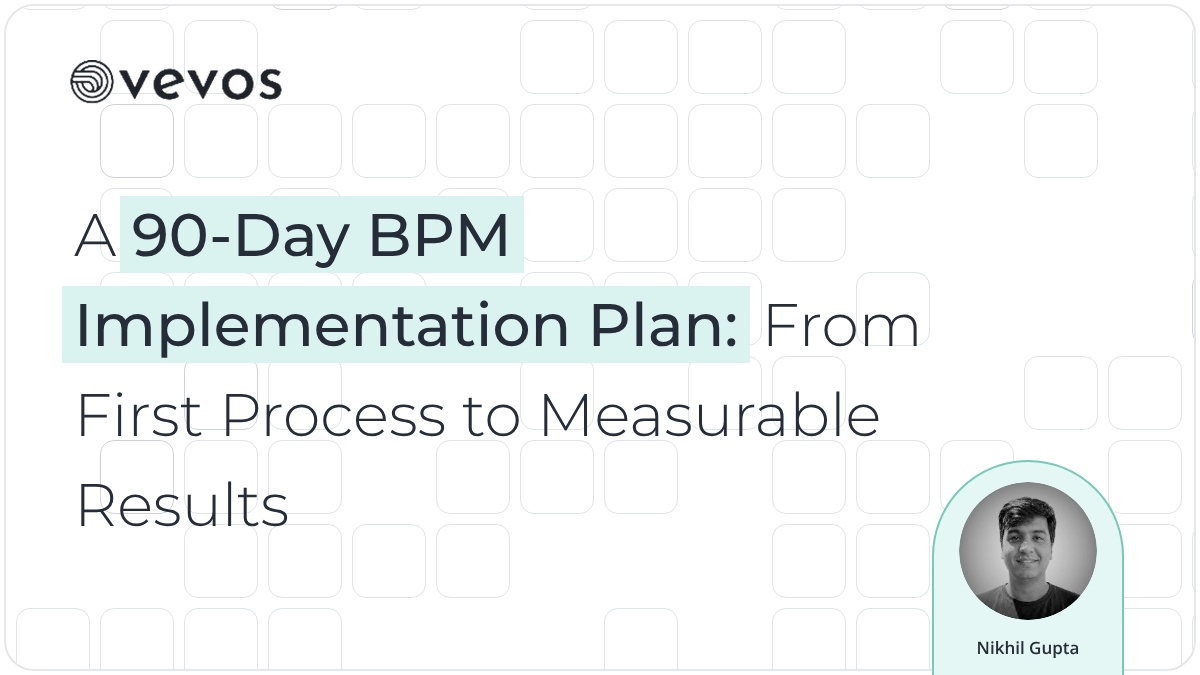 A 90-Day BPM Implementation Plan: From First Process to Measurable Results