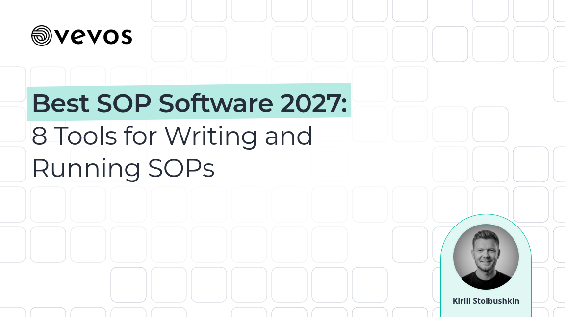 Best SOP Software 2027: 8 Tools for Writing and Running SOPs